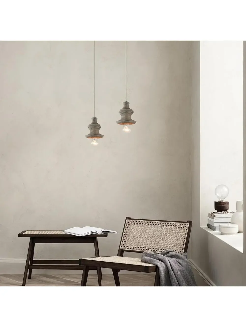 Rustic Wood Chandelier Farmhouse Loft Retro Pendant Light Ceiling Lamp 1 pcs